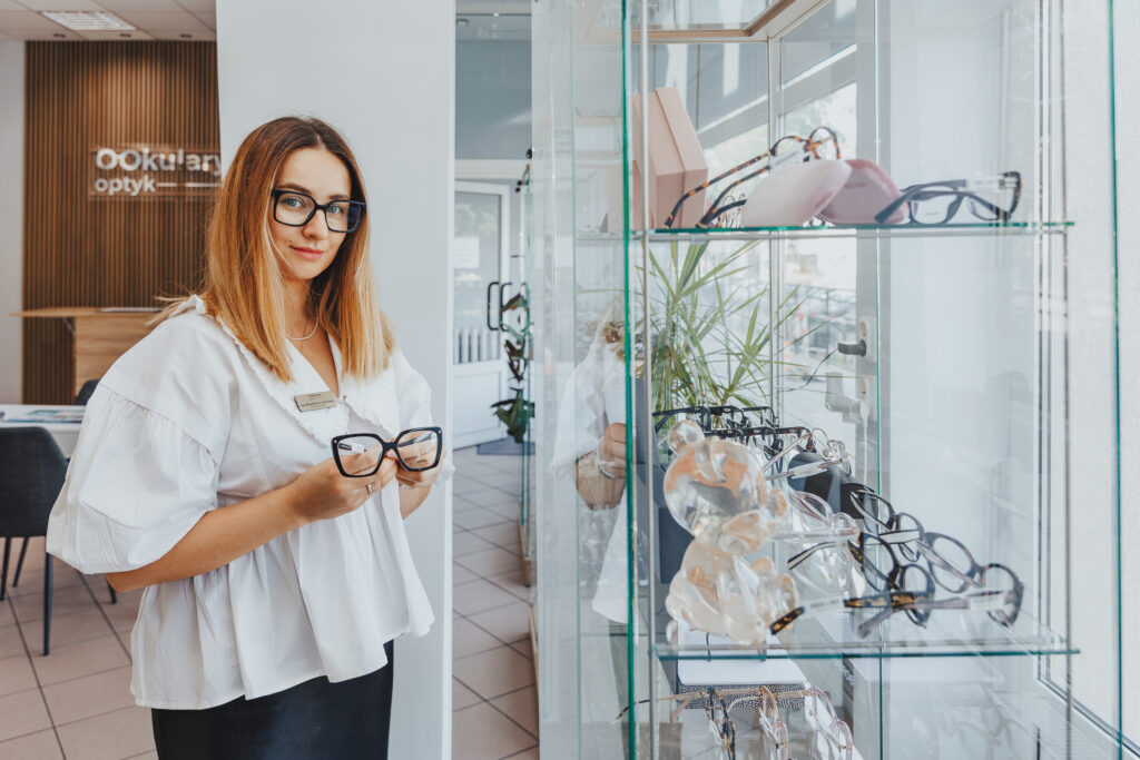 pomoc w doborze okularów
